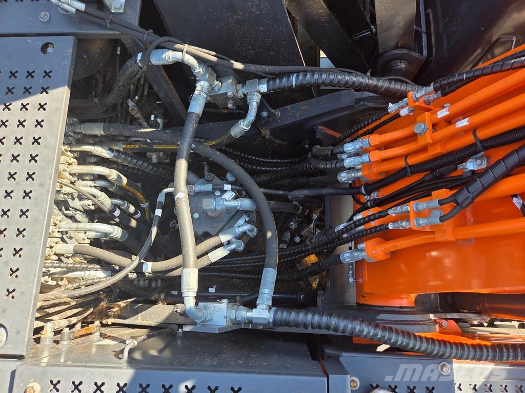 Doosan DX210W-5 2018 met Zijtveld S1202D sorteergrijper 2 Колісні екскаватори