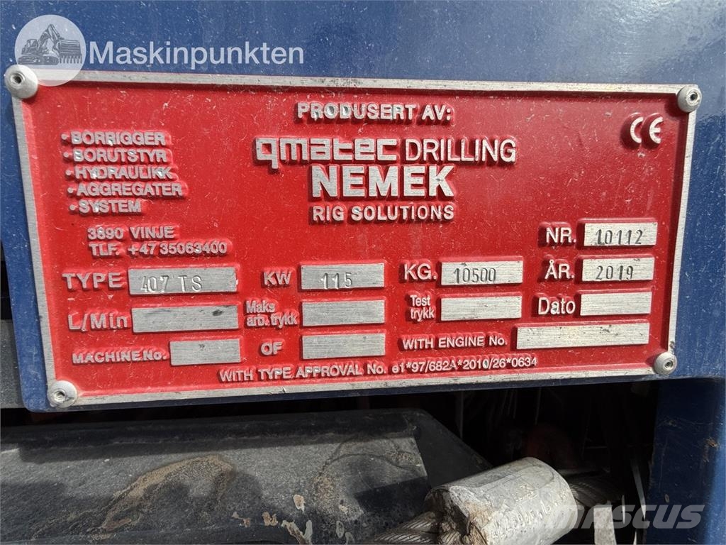 Qmatec Drilling 407TS Požeminiai elektriniai sietuvai
