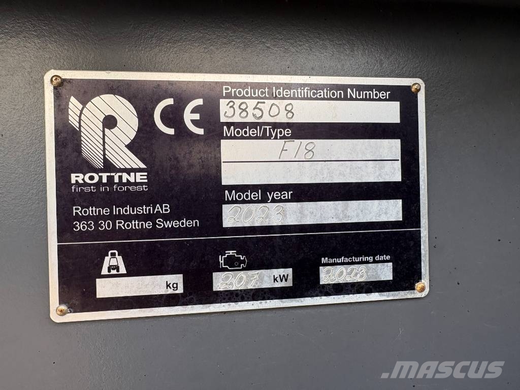 Rottne F18E Forwarders