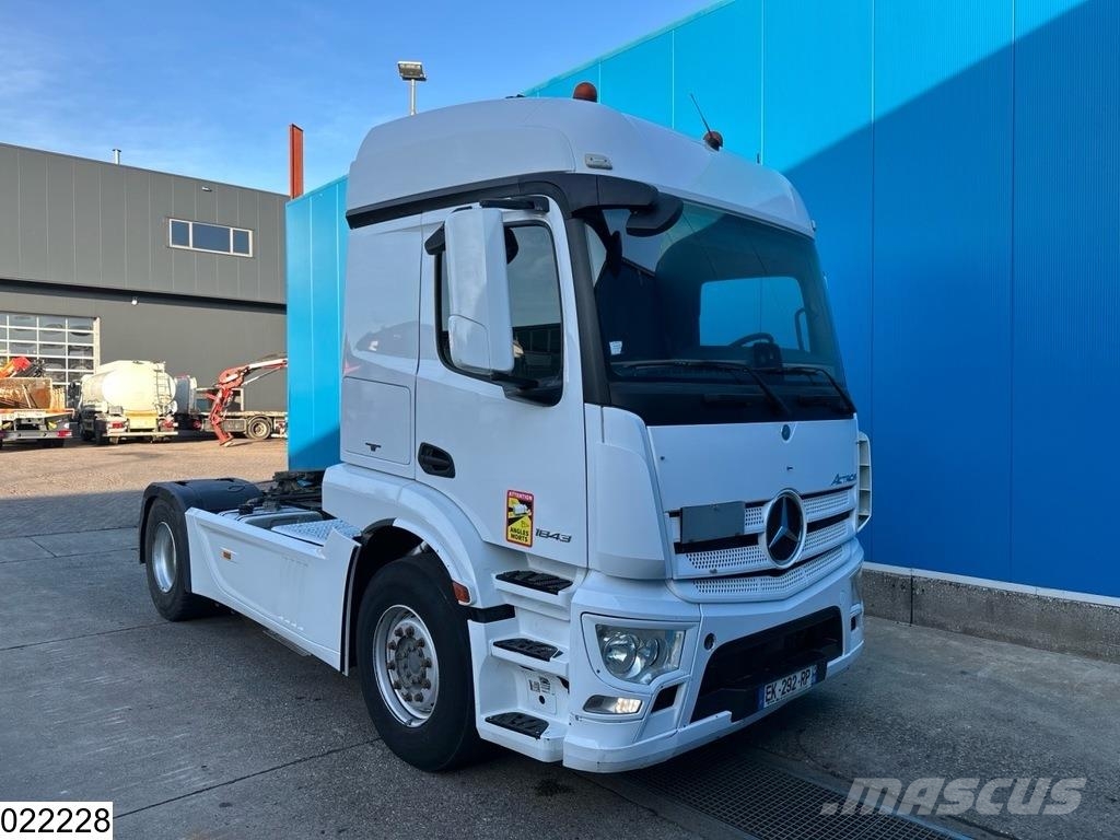 Mercedes-Benz Actros 1843 EURO 6, PTO, Hydraulic Vilcēji