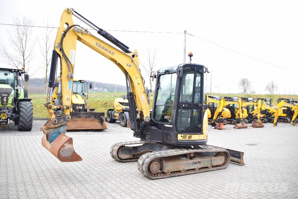 Yanmar Vio 50 U JCB 8050 Takeuchi TB250 CAT 305 소형 굴삭기 7톤 미만