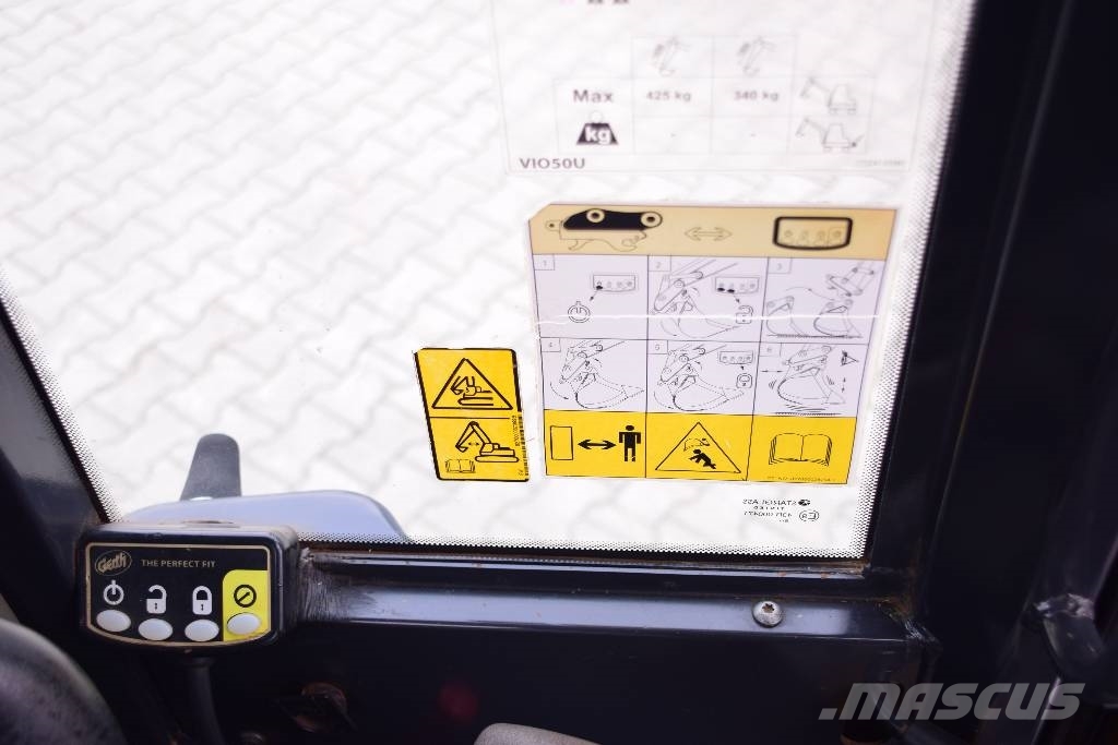 Yanmar Vio 50 U JCB 8050 Takeuchi TB250 CAT 305 소형 굴삭기 7톤 미만