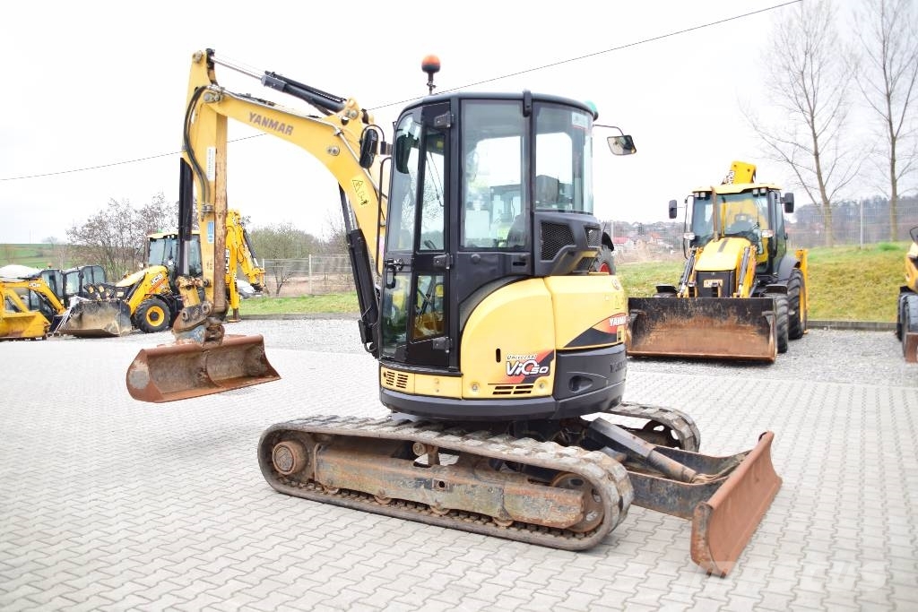 Yanmar Vio 50 U JCB 8050 Takeuchi TB250 CAT 305 소형 굴삭기 7톤 미만