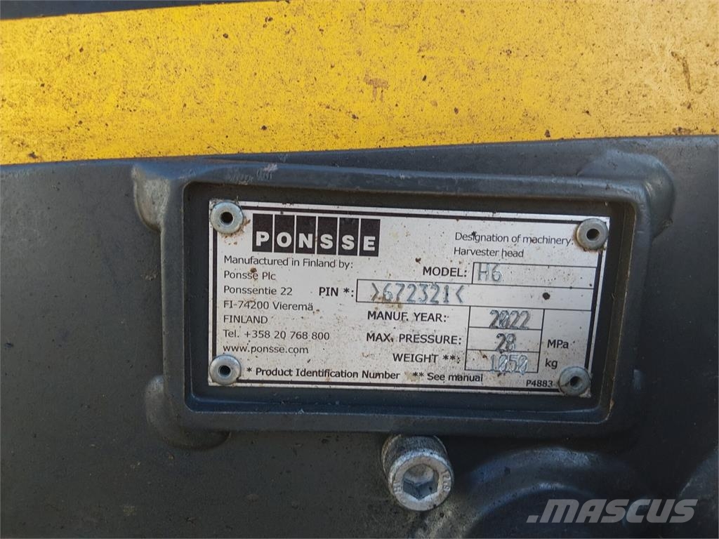 Ponsse Scorpion King 8W Harvesterid