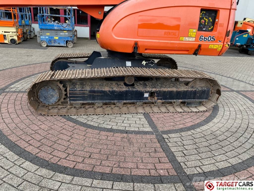 JLG 660SJC Tracked Telescopic Boom Work Lift 2231cm Elevadores braços Telescópicos