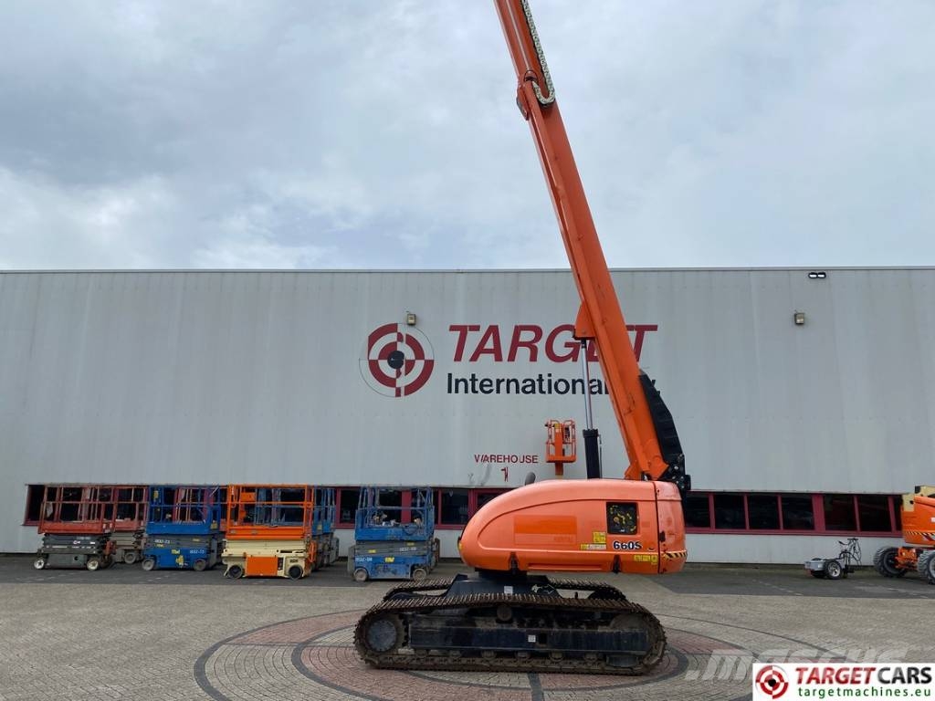 JLG 660SJC Tracked Telescopic Boom Work Lift 2231cm Elevadores braços Telescópicos