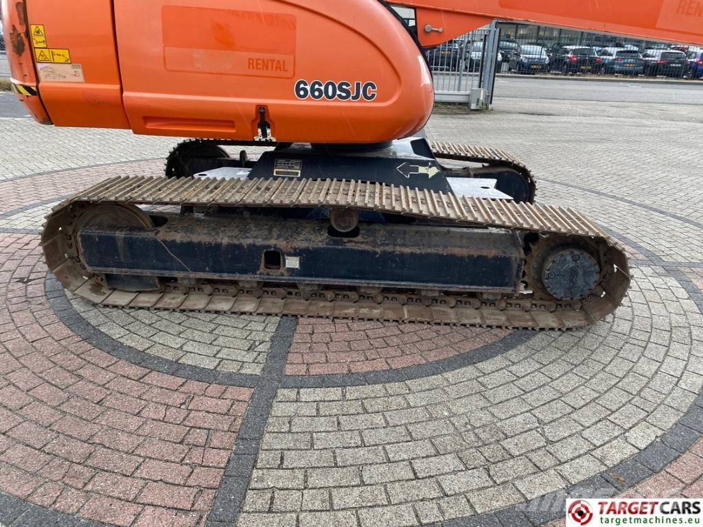 JLG 660SJC Tracked Telescopic Boom Work Lift 2231cm Elevadores braços Telescópicos
