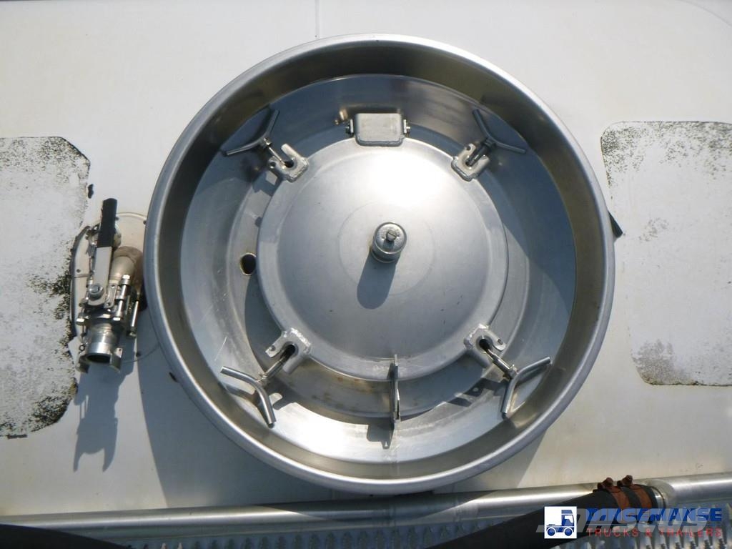 Maisonneuve Food tank inox 58 m3 / 4 comp + compressor Tankopleggers