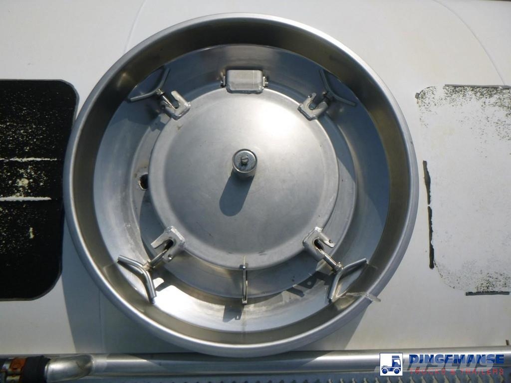 Maisonneuve Food tank inox 58 m3 / 4 comp + compressor Tankopleggers