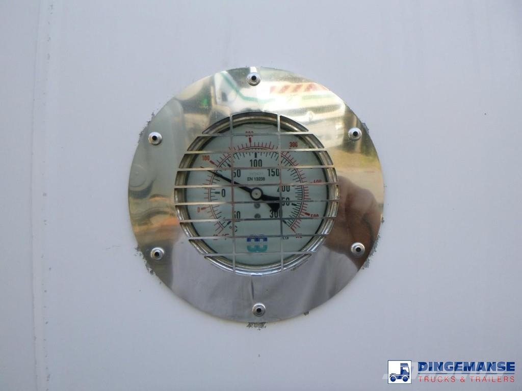 Maisonneuve Food tank inox 58 m3 / 4 comp + compressor Tankopleggers