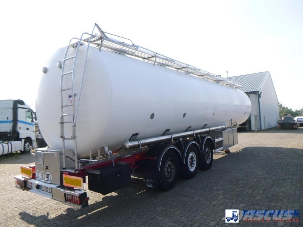 Maisonneuve Food tank inox 58 m3 / 4 comp + compressor Tankopleggers
