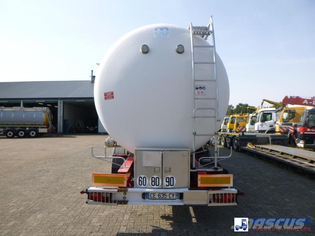 Maisonneuve Food tank inox 58 m3 / 4 comp + compressor Tankopleggers