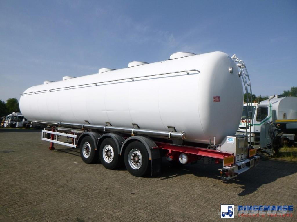 Maisonneuve Food tank inox 58 m3 / 4 comp + compressor Tankopleggers