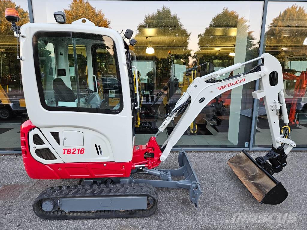 Takeuchi TB 216 Mini bageri <7t