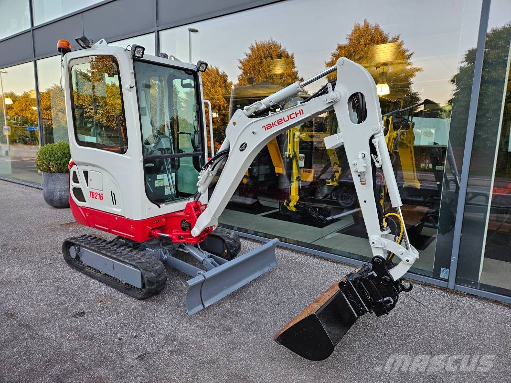 Takeuchi TB 216 Mini bageri <7t