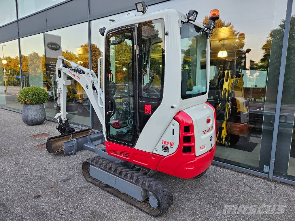 Takeuchi TB 216 Mini bageri <7t