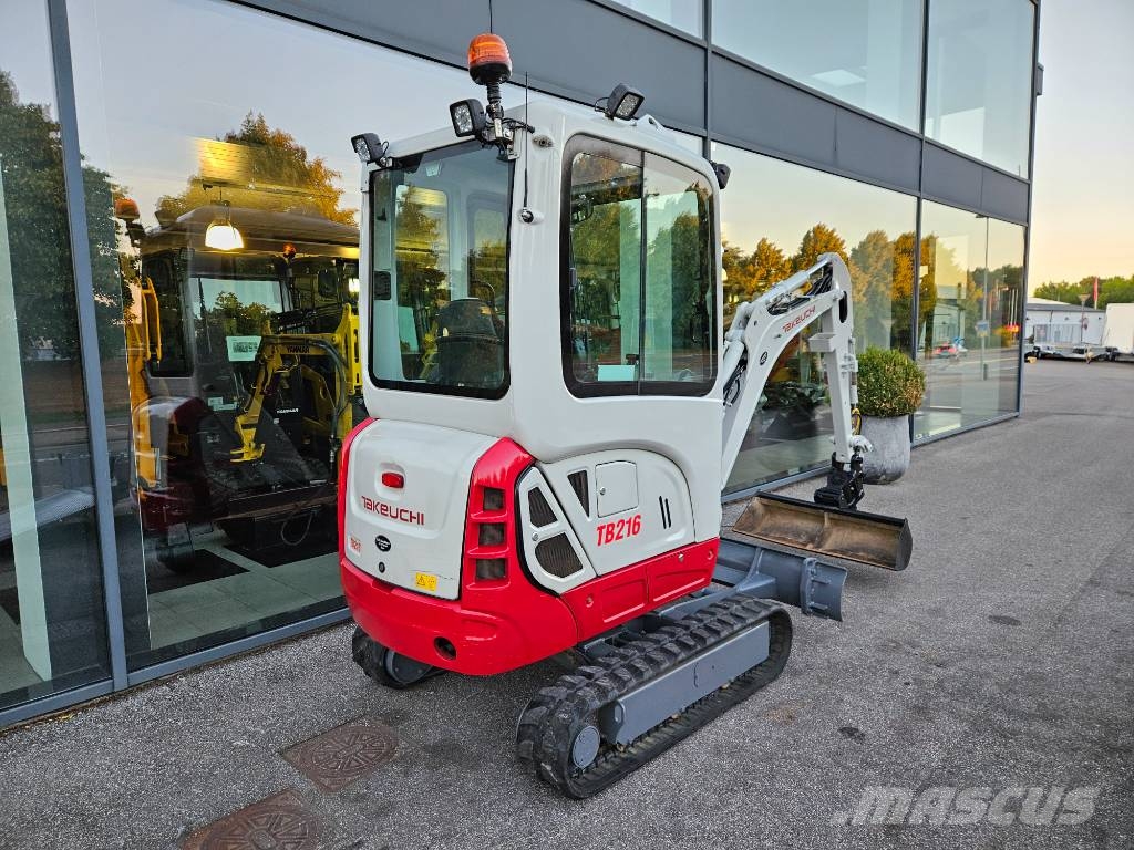 Takeuchi TB 216 Mini bageri <7t