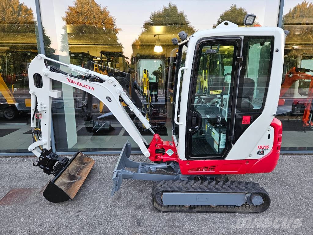 Takeuchi TB 216 Mini bageri <7t