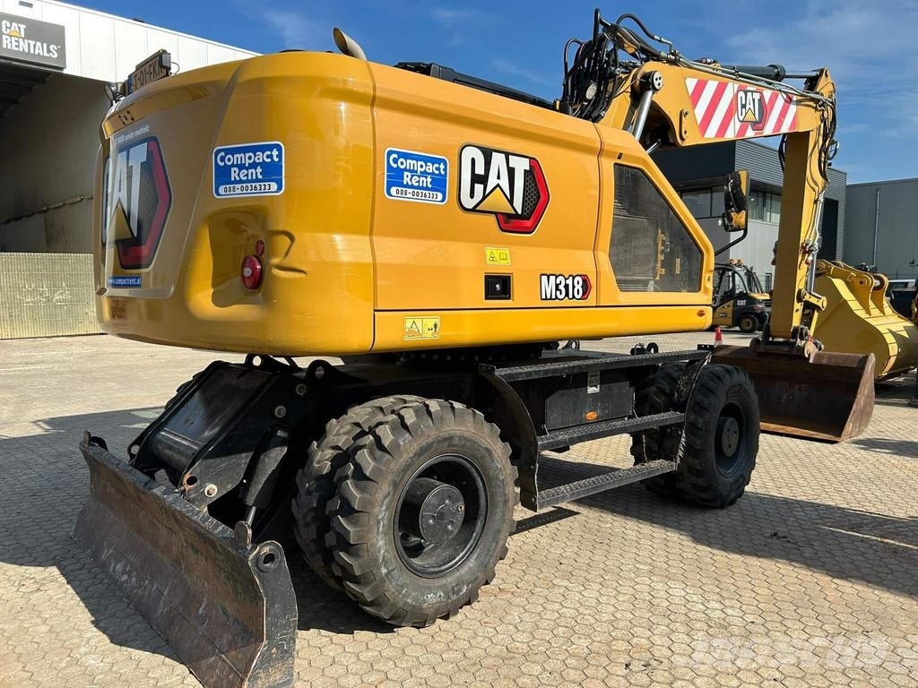 CAT M318-07 Ratasekskavaatorid