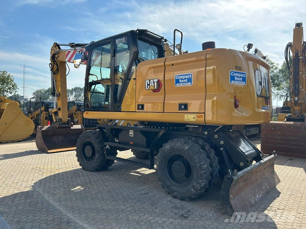 CAT M318-07 Ratasekskavaatorid