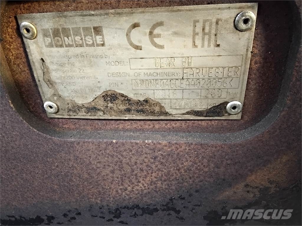 Ponsse Bear 8wd Demonteras/Spare parts Харвестери