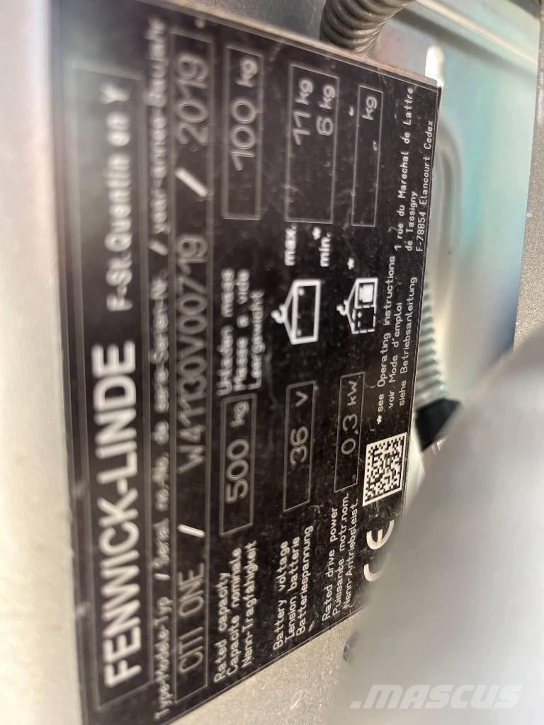 Linde CITI T05 /130/ V-3796 OB شاحنات مناولة ذاتية الدفع
