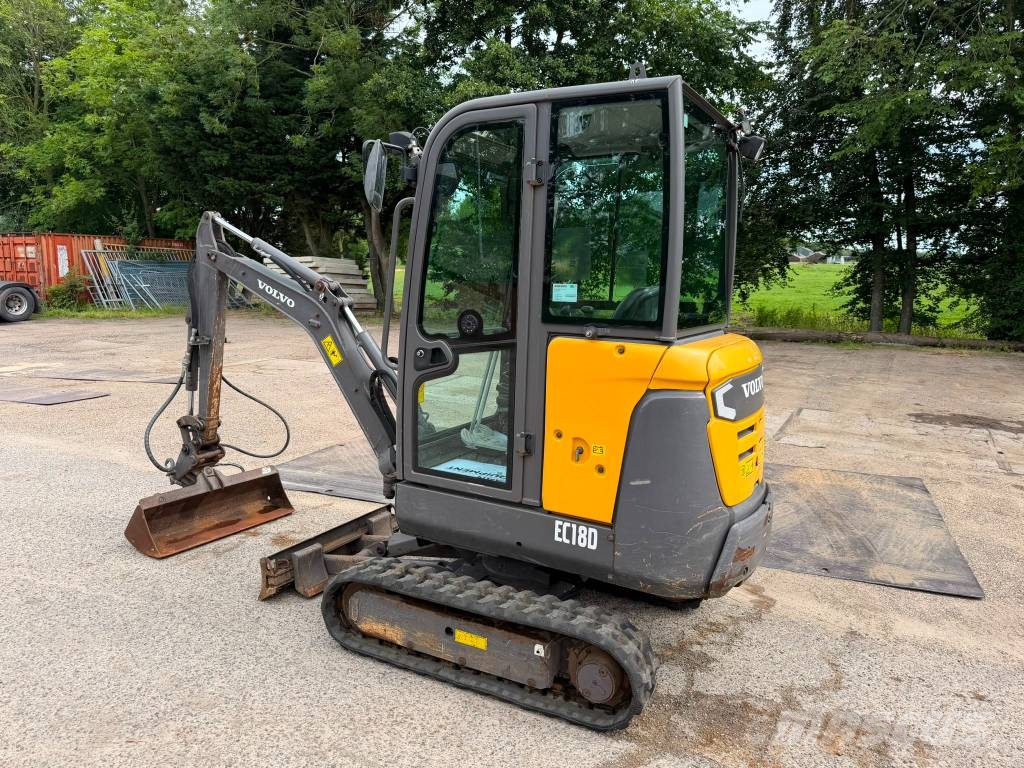 Volvo EC 18 D 소형 굴삭기 7톤 미만