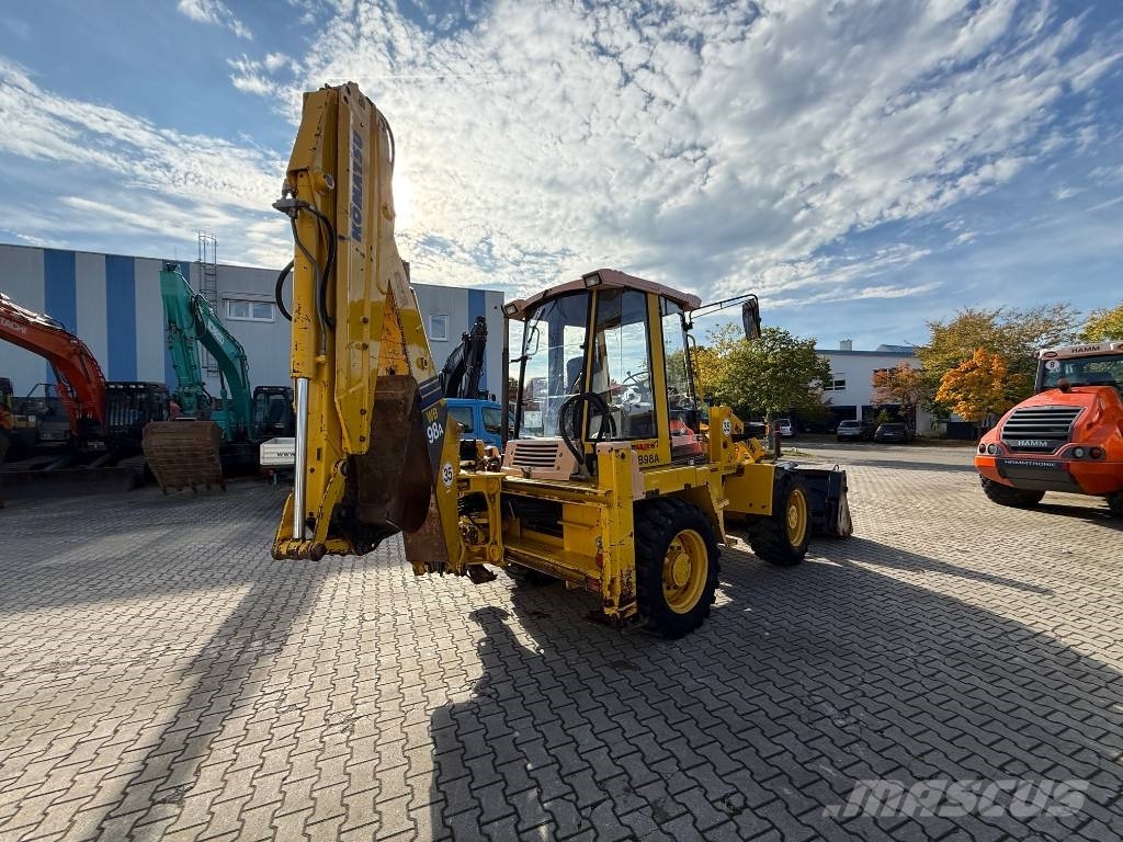 Komatsu WB 98 A-2 Baggerlader SW Gabel Schaufel Utovarni rovokopači