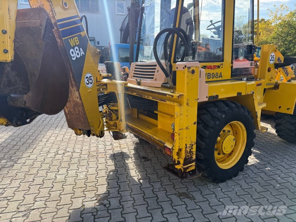 Komatsu WB 98 A-2 Baggerlader SW Gabel Schaufel Utovarni rovokopači