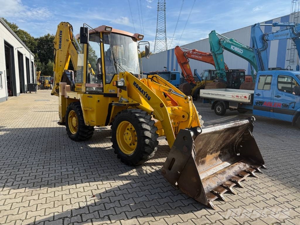 Komatsu WB 98 A-2 Baggerlader SW Gabel Schaufel Utovarni rovokopači