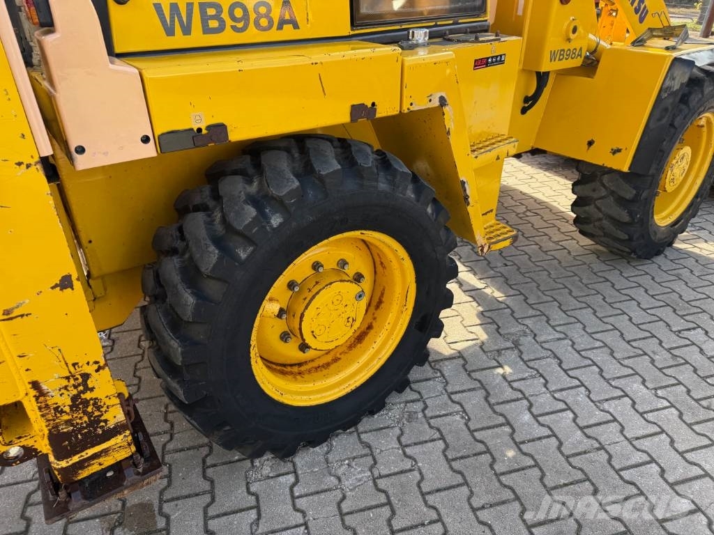 Komatsu WB 98 A-2 Baggerlader SW Gabel Schaufel Utovarni rovokopači