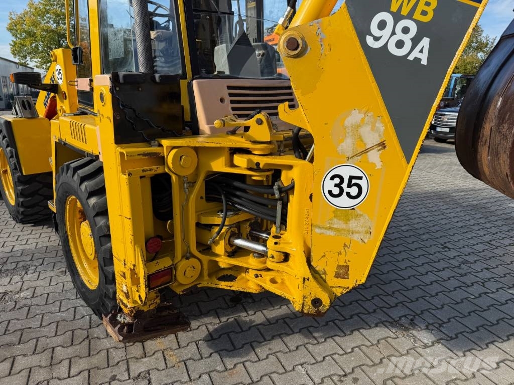 Komatsu WB 98 A-2 Baggerlader SW Gabel Schaufel Utovarni rovokopači