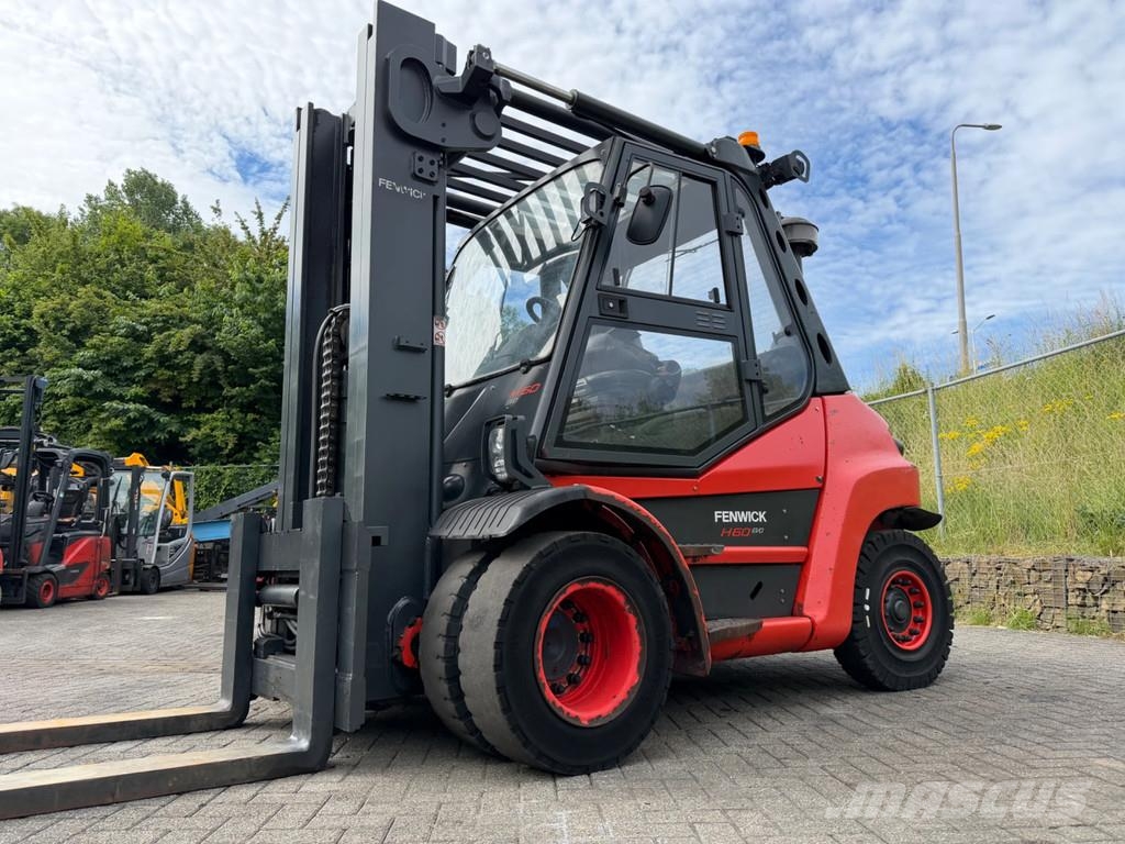 Linde H60D TPX Freelift Sideshift ディーゼル・軽油