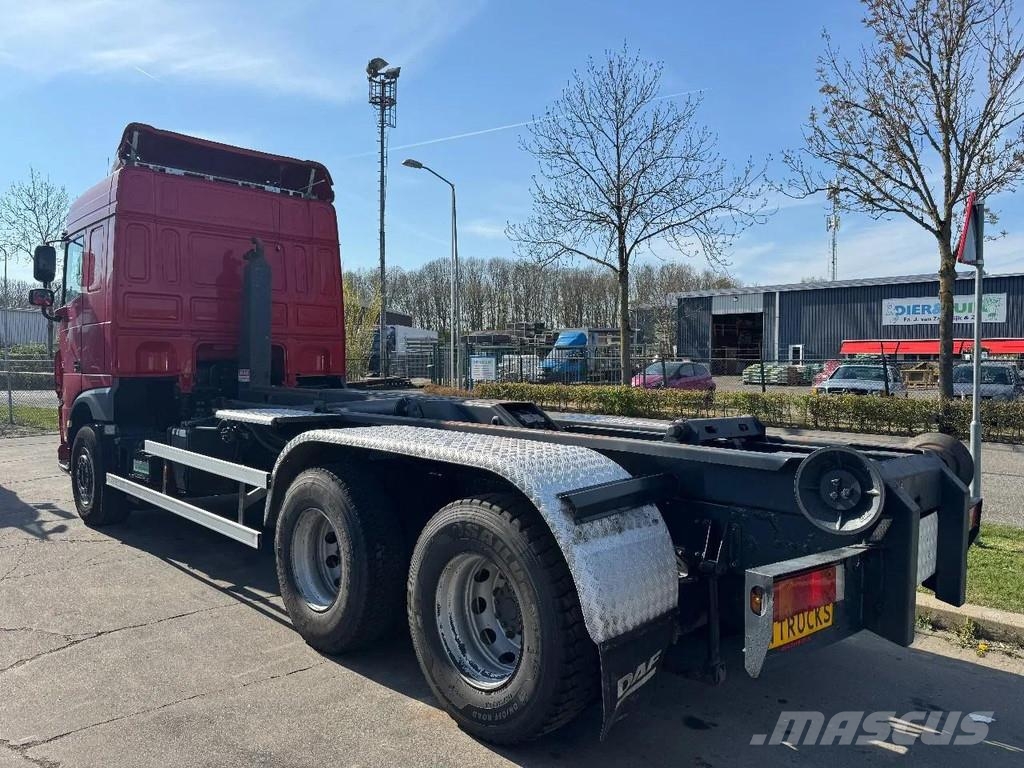 DAF XF 460 6X2 EURO 6 VDL HOOK 20T Rol kiper kamioni sa kukom za podizanje tereta