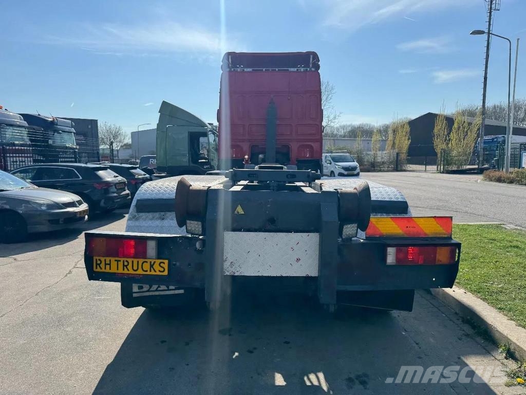 DAF XF 460 6X2 EURO 6 VDL HOOK 20T Rol kiper kamioni sa kukom za podizanje tereta