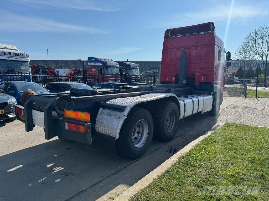 DAF XF 460 6X2 EURO 6 VDL HOOK 20T Rol kiper kamioni sa kukom za podizanje tereta