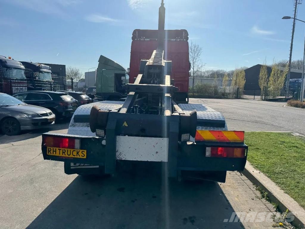 DAF XF 460 6X2 EURO 6 VDL HOOK 20T Rol kiper kamioni sa kukom za podizanje tereta