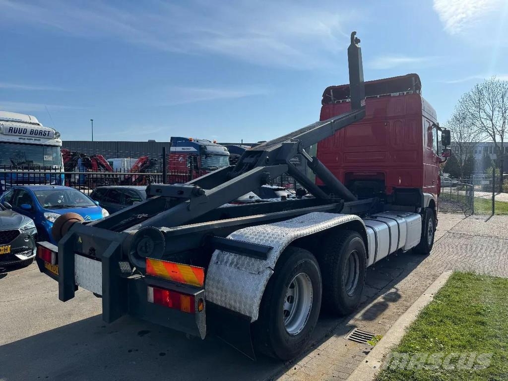 DAF XF 460 6X2 EURO 6 VDL HOOK 20T Rol kiper kamioni sa kukom za podizanje tereta