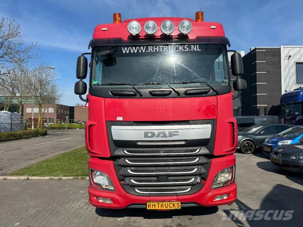 DAF XF 460 6X2 EURO 6 VDL HOOK 20T Rol kiper kamioni sa kukom za podizanje tereta