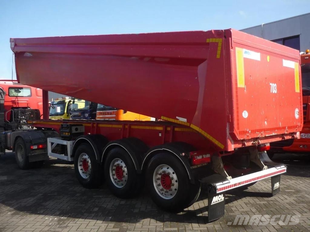 MOL KS85 نصف مقطورات قلابة