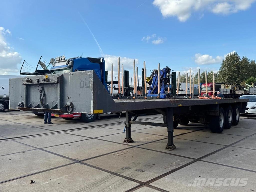 Pacton G68191-00 3 AXLE BPW Platós / Ponyvás félpótkocsik