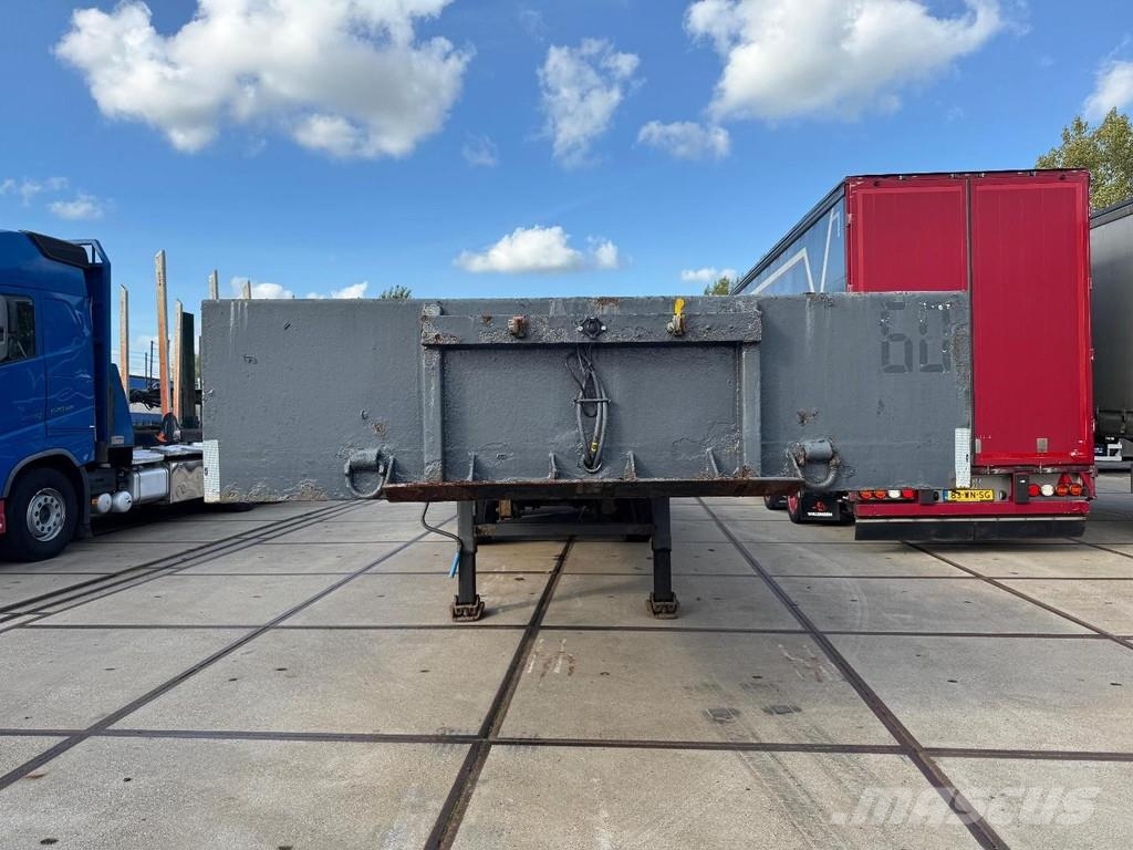 Pacton G68191-00 3 AXLE BPW Platós / Ponyvás félpótkocsik