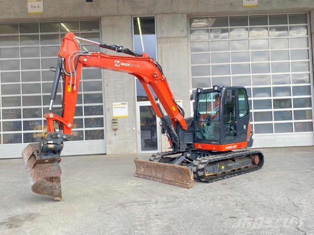 Kubota KX080-4@2 KLIMA Power-Tilt HS08 KX085 Midi ekskavatörler 7 - 12 t