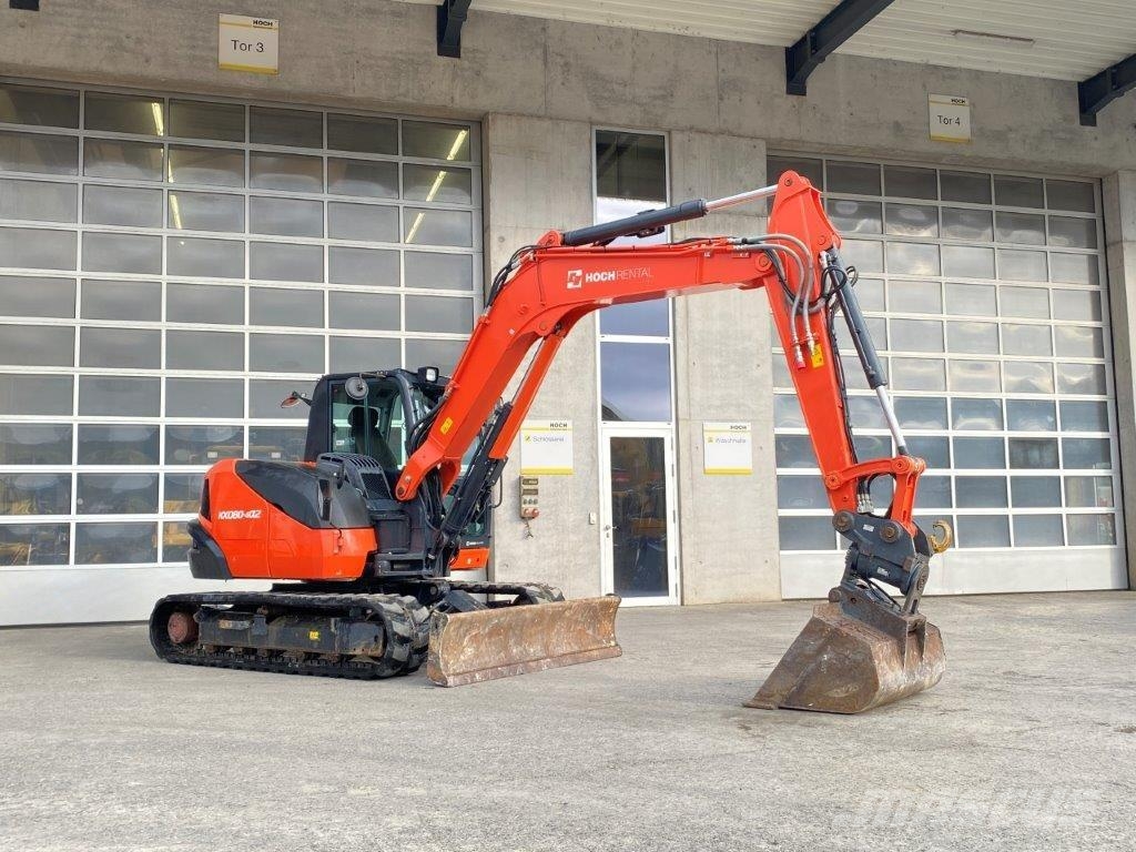 Kubota KX080-4@2 KLIMA Power-Tilt HS08 KX085 Midi ekskavatörler 7 - 12 t