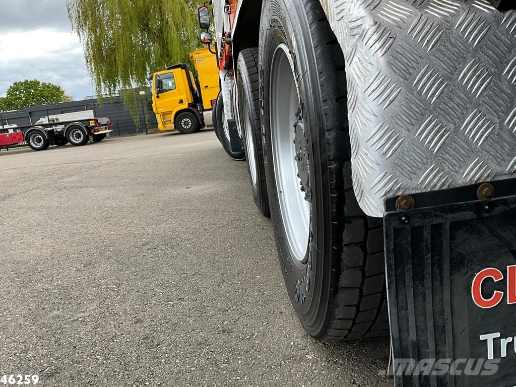 DAF FAD 85 CF 460 8x4 Palfinger 72 Tonmeter laadkraan رافعات صالحة لكل أنواع الطرق