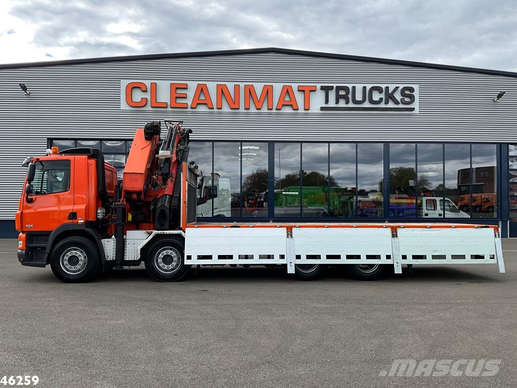 DAF FAD 85 CF 460 8x4 Palfinger 72 Tonmeter laadkraan رافعات صالحة لكل أنواع الطرق