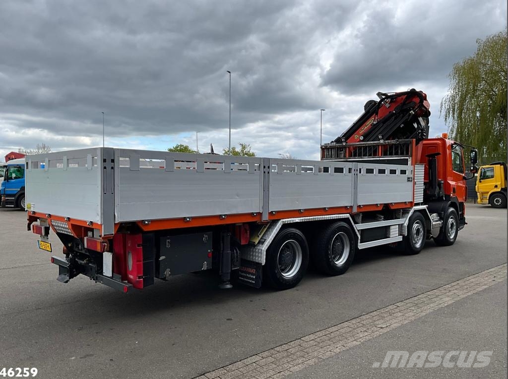 DAF FAD 85 CF 460 8x4 Palfinger 72 Tonmeter laadkraan رافعات صالحة لكل أنواع الطرق