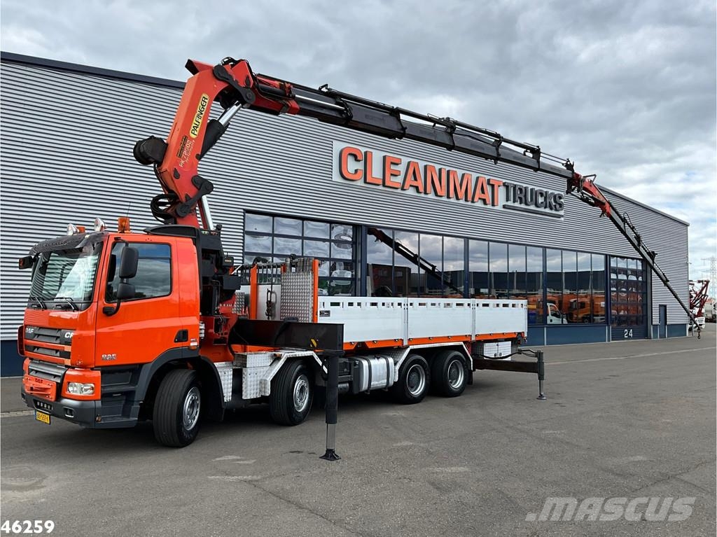 DAF FAD 85 CF 460 8x4 Palfinger 72 Tonmeter laadkraan رافعات صالحة لكل أنواع الطرق