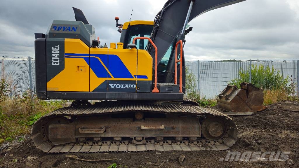 Volvo EC 140 EL Kāpurķēžu ekskavatori