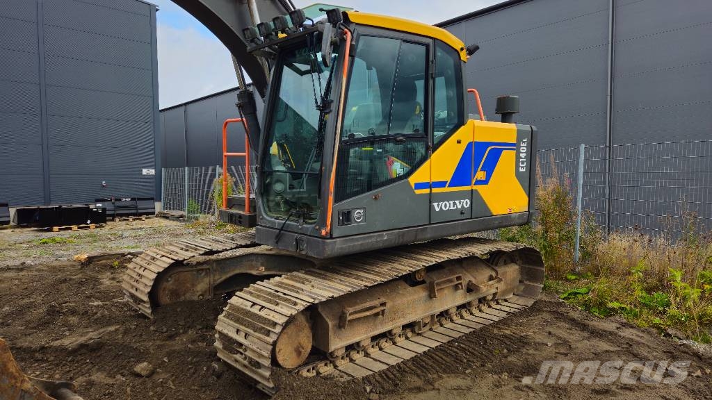 Volvo EC 140 EL Kāpurķēžu ekskavatori